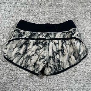 Lululemon Speed Up Women’s Tye Tie Dye Athletic Running Shorts
